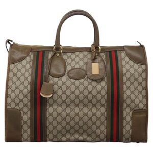 Gucci Brown and Green Men's Bag